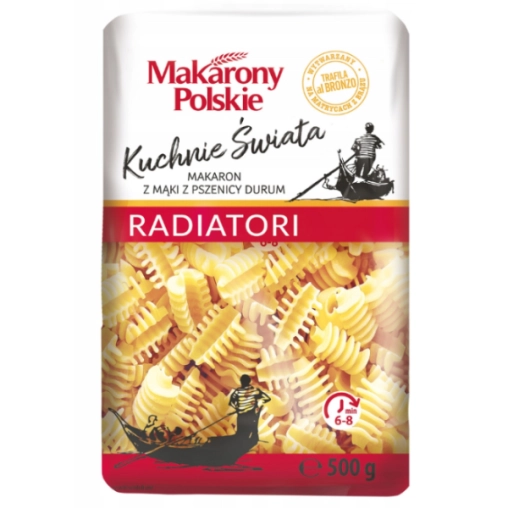 Makarony Polskie Makaron Durum Radiatori - 500g