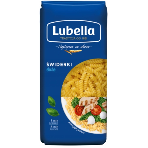 Lubella Makaron Świderki eliche - 400g