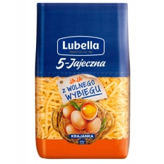 Lubella Makaron krajanka 5-jajeczna - 400g