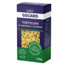 Goliard Tortellini ze Szpinakiem i Czosnkiem - 250g