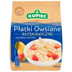 Kupiec Płatki owsiane błyskawiczne - 400g