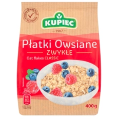 Kupiec Płatki Owsiane Zwykłe - 400g