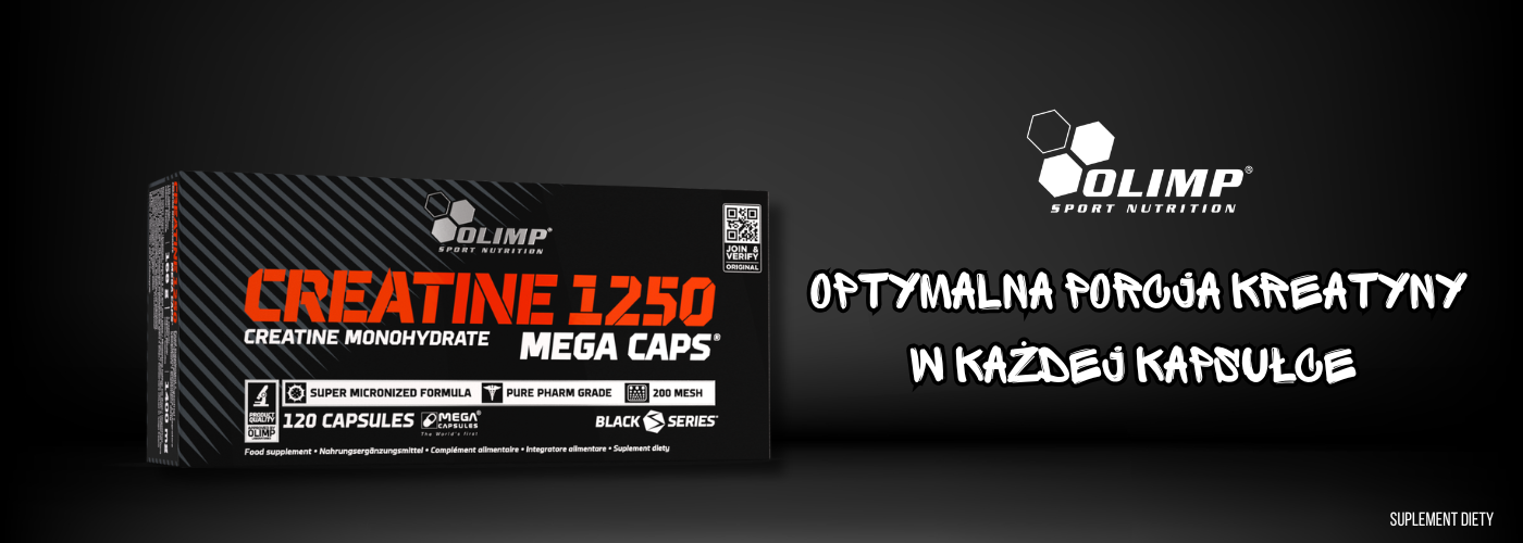 Olimp Creatine 1250 Mega Caps - 120 Kapsułek